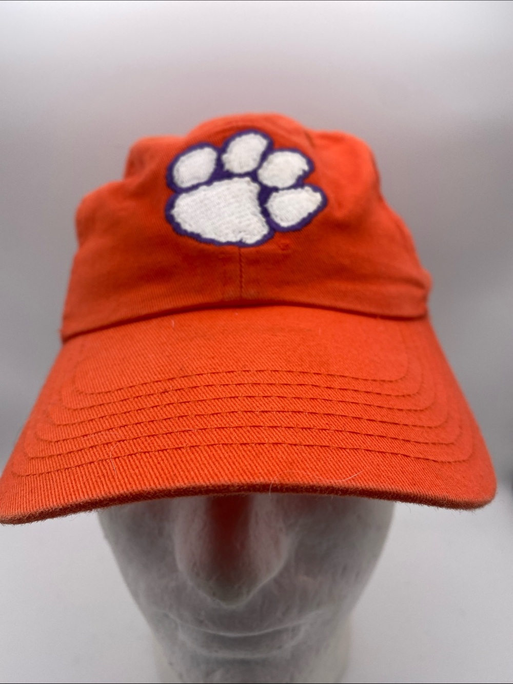 CLEMSON UNIVERSITY TIGERS Orange Paw Embroidered Nike Adj. Baseball Cap